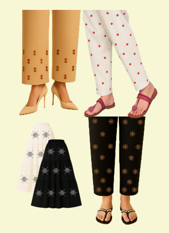 Women Printed Bottoms