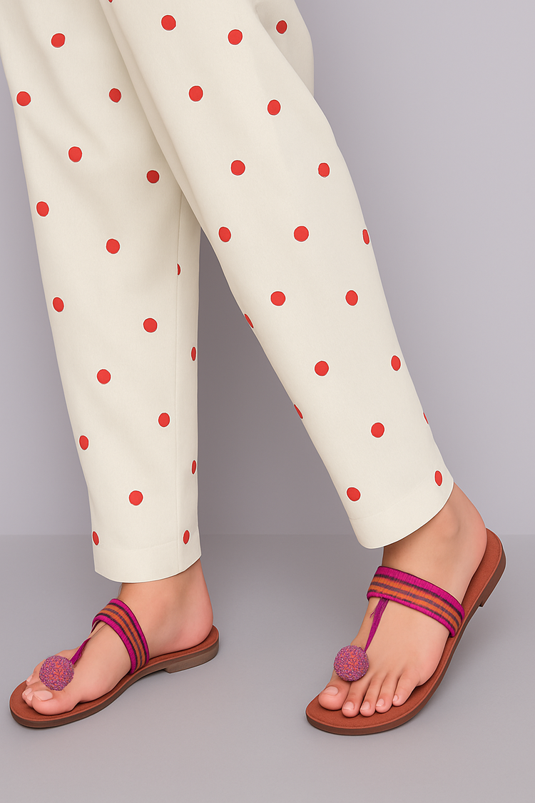 Printed Trouser Pants
