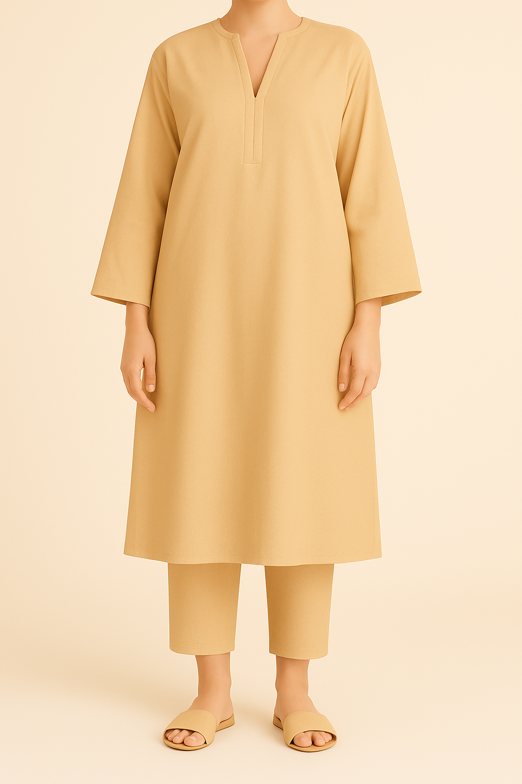 2PC Signature Simplicity Kurta Trouser Co-ord Set