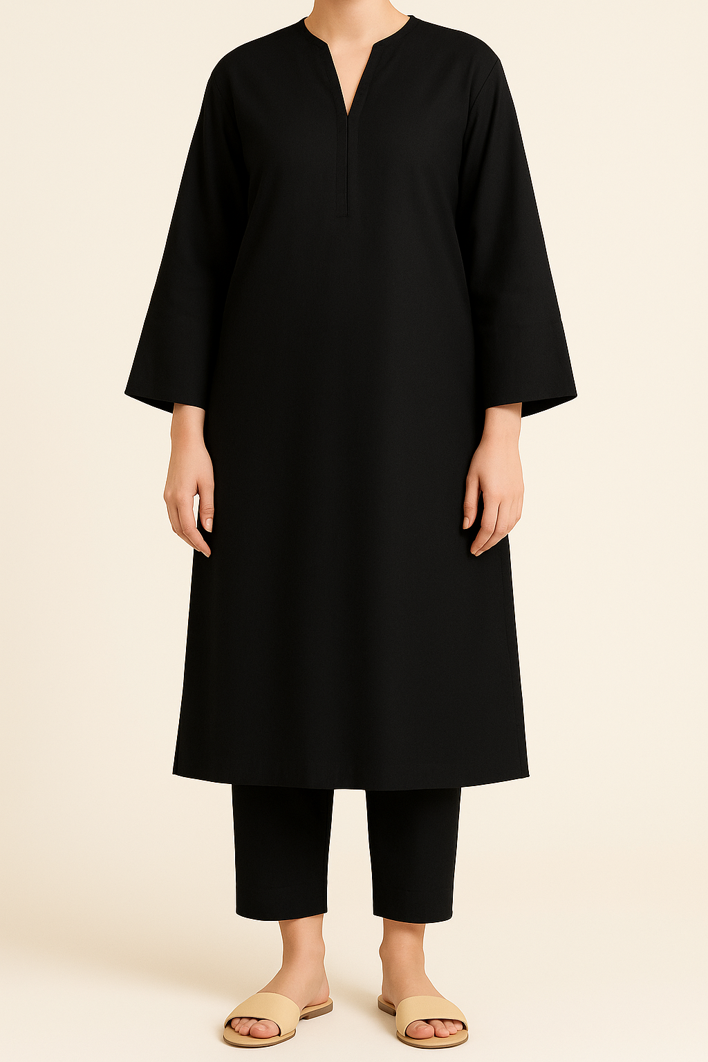 2PC Signature Simplicity Kurta Trouser Co-ord Set
