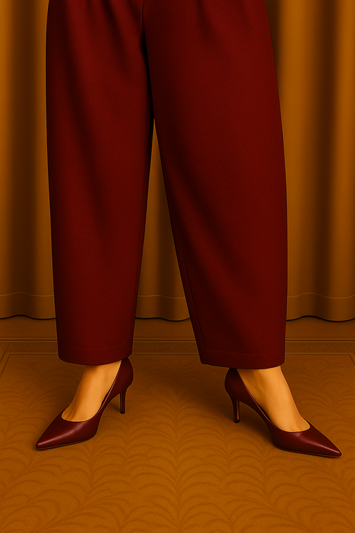 khaddar basic shalwar maroon color