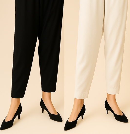 Basic Shalwar - Pack of 2