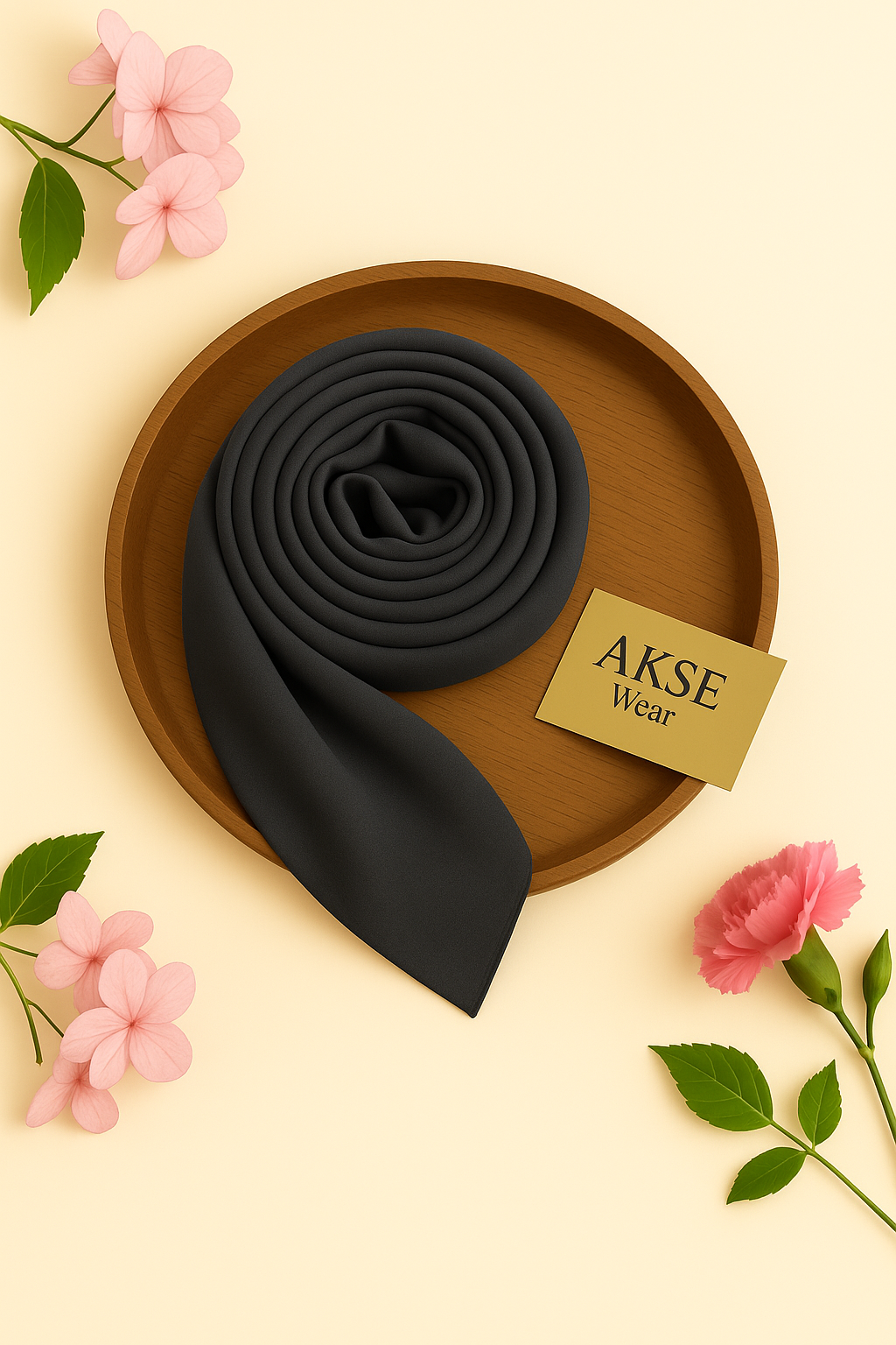 Steel Grace Chiffon Georgette Hijab / Scarf / Staller