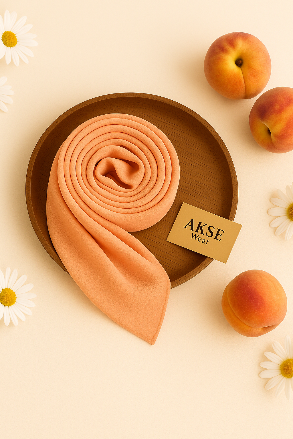 Blush Bloom Chiffon Georgette Hijab / Scarf / Staller