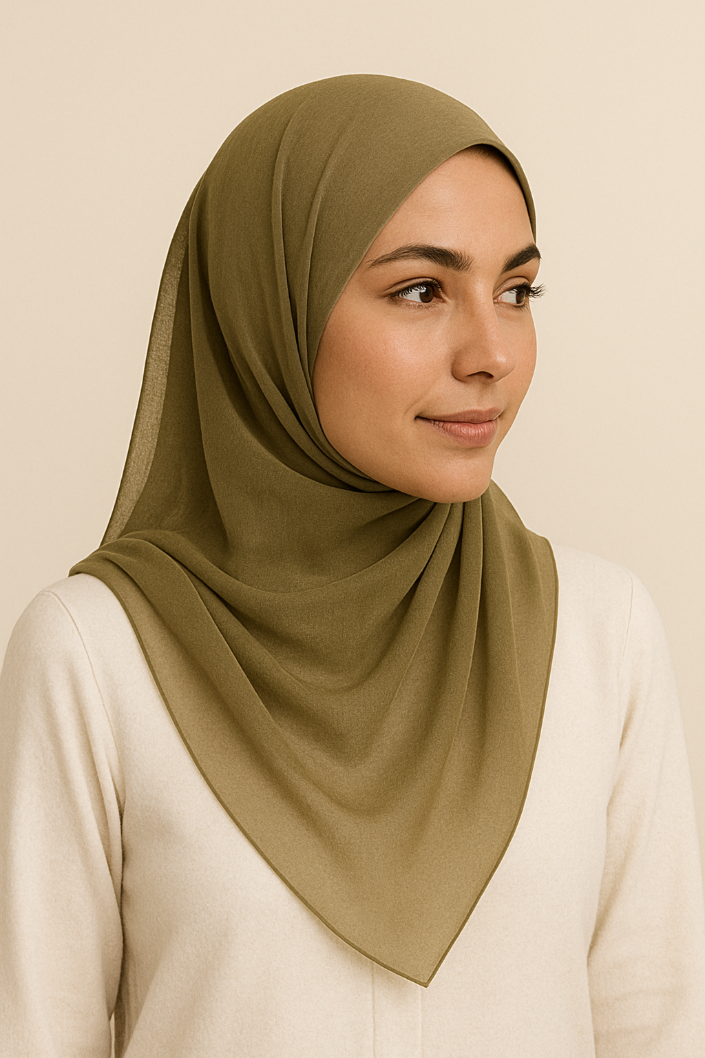 Earth Essence Chiffon Georgette Hijab / Scarf / Staller