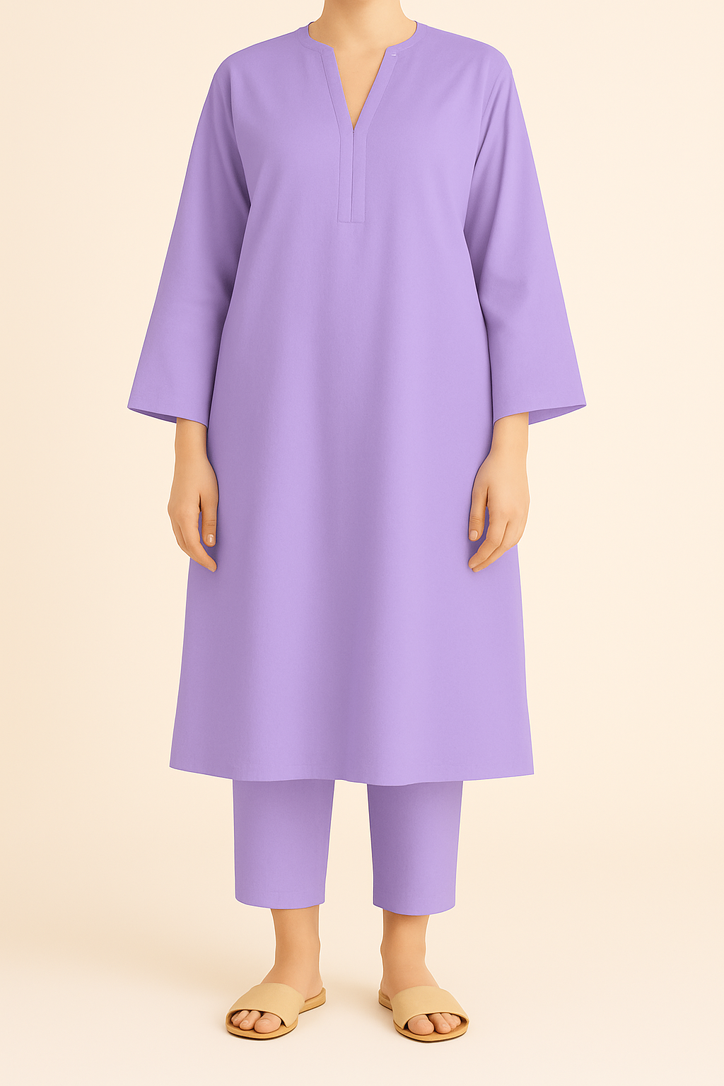 2PC Signature Simplicity Kurta Trouser Co-ord Set