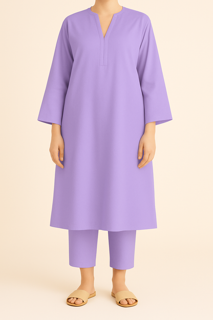 2PC Signature Simplicity Kurta Trouser Co-ord Set