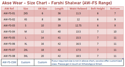Women's Farshi Shalwar - Embellished | Multi-Color Paincha | Premium Cotton | Comfortable Everyday Wear