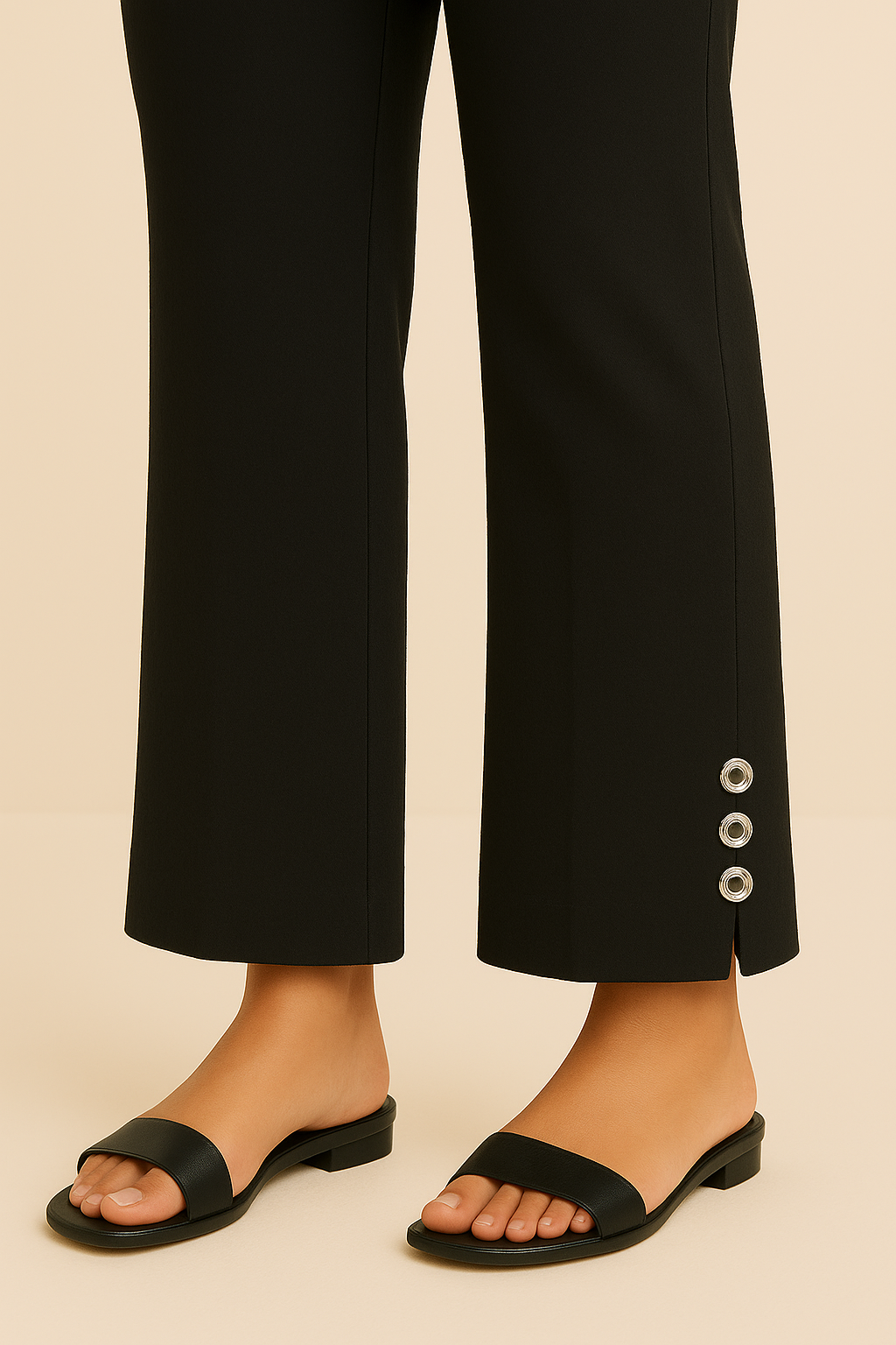 Embellished Trousers with Mirrors | Stylish | Summer Friendly
