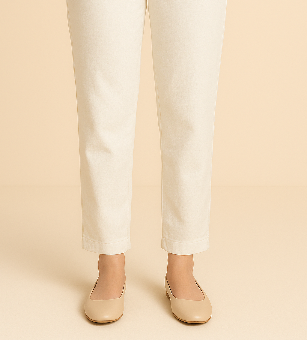 Special Pack of 3 Deal | Plain Trousers | Premium Cotton | White, Black and Beige