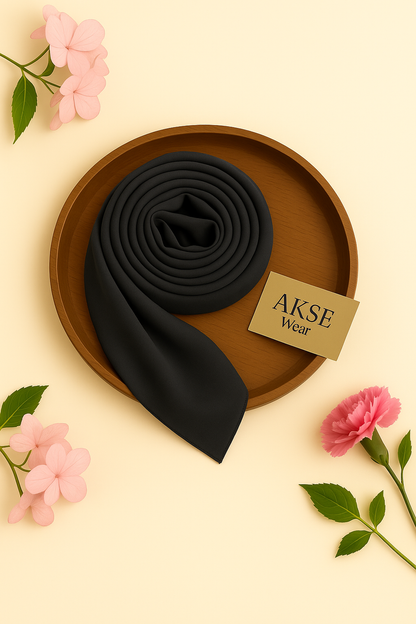 Steel Grace Chiffon Georgette Hijab / Scarf / Staller