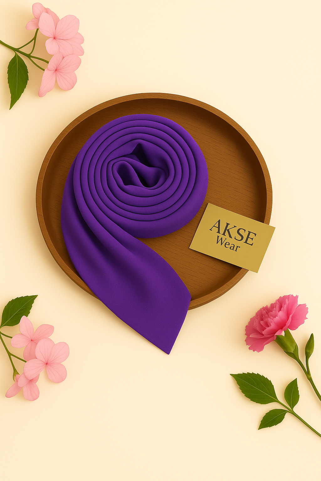 Cool Blue Serenity Chiffon Georgette Hijab / Scarf / Staller