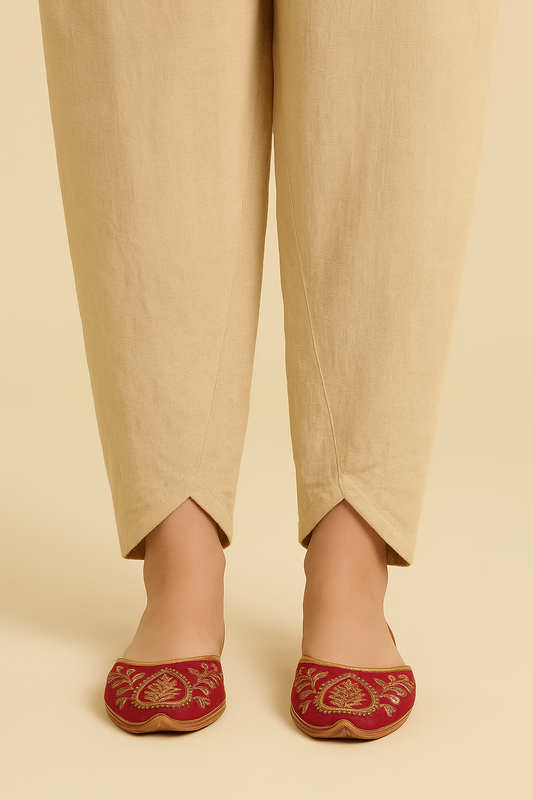 Women's Front Tulip Trousers | Premium Cotton | Summer Friendly
