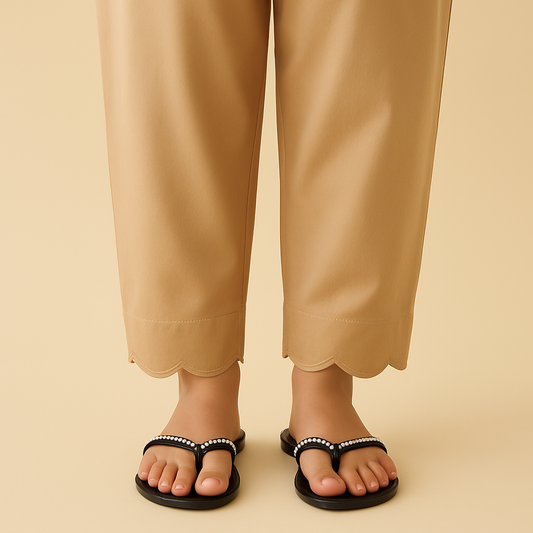 Embellished Trousers with Cut Work | Stylish | Summer Friendly